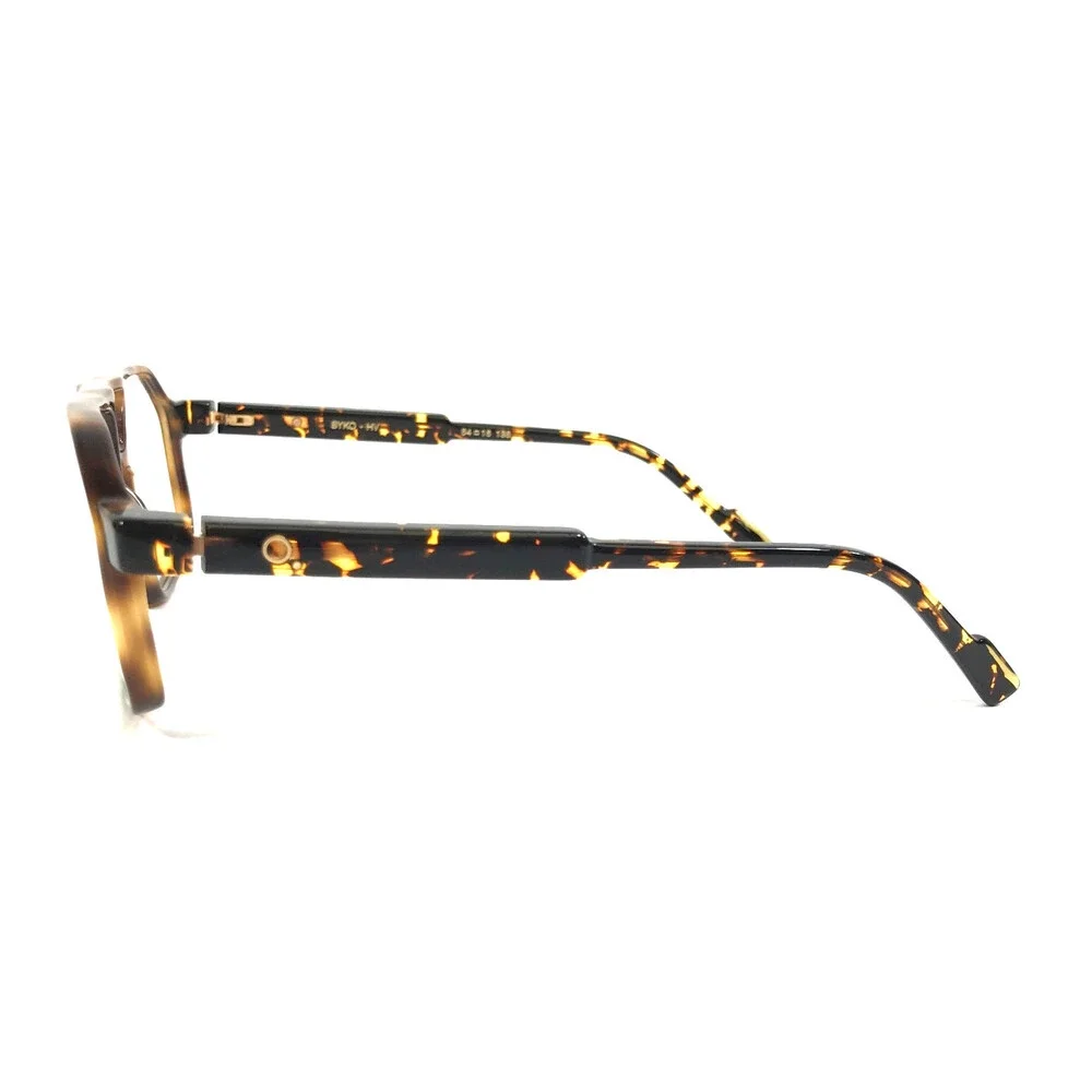 Etnia Barcelona Eyeglasses Frames SYKO HV Havana Aviator Full Rim 54-16-138